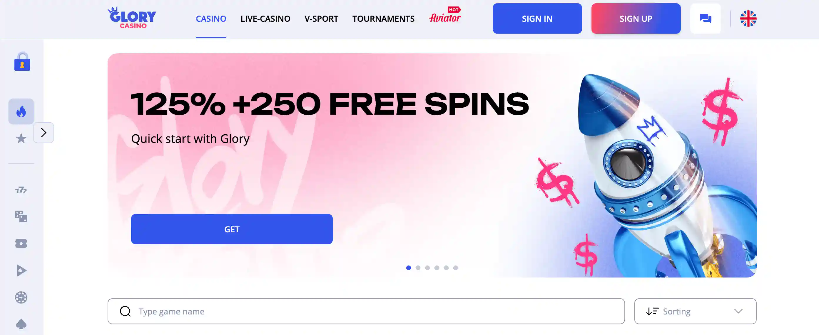 Glory casino